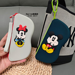 大空间防刮眼镜袋女便携可挂包高颜值通用太阳镜保护套墨镜收纳包