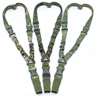 美式单点战术枪绳双点尼龙挂绳多功能户外任务绳金属扣战术背吊带