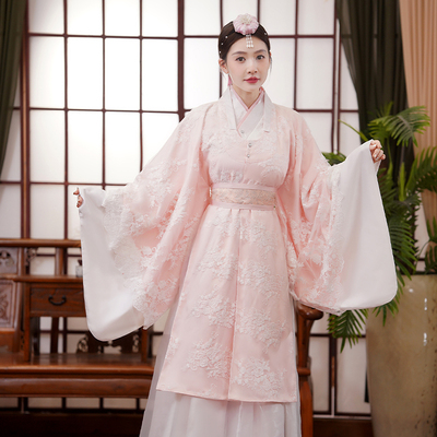 汉月坊2023锦缎精美韩服表演服