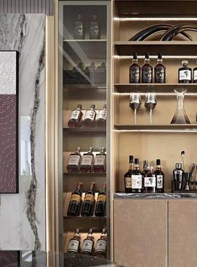 现代展厅样板间餐厅酒柜装饰品仿真洋酒道具假红酒瓶橱柜陈列摆件