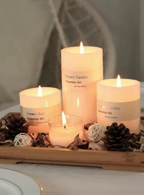 天然椰子蜡无烟小蜡烛