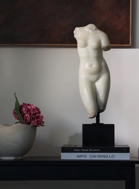 法式树脂雕塑摆件中古风民宿酒店