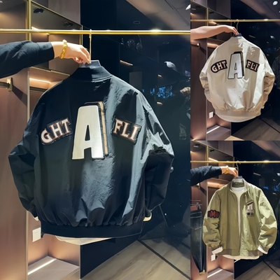 2025春季新款男士棒球服夹克