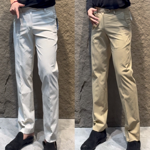 休闲裤 痞帅直筒长裤 春季 百搭个性 新款 极简商务轻奢风立体剪裁男士