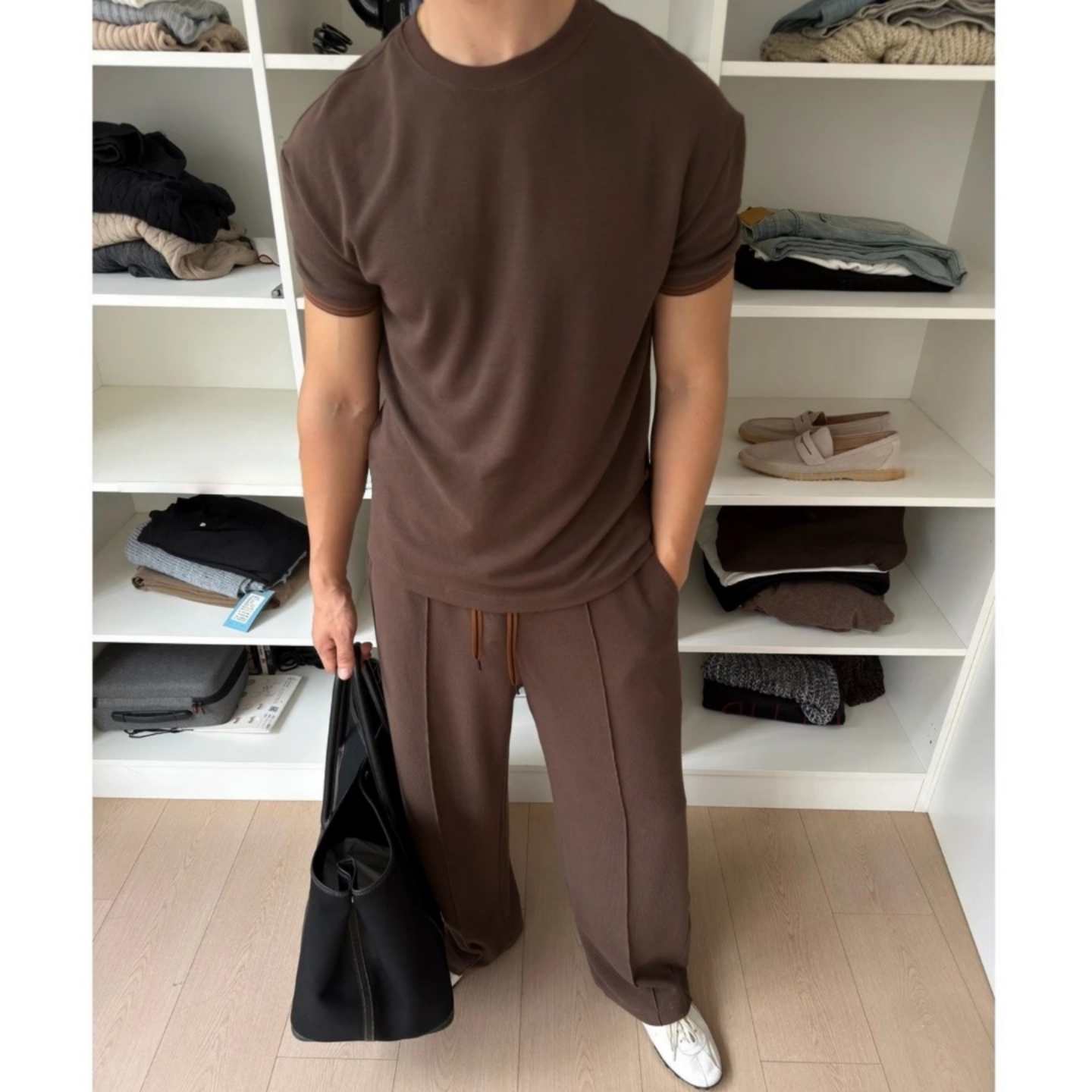 春夏新款休闲减龄高品质时尚套装