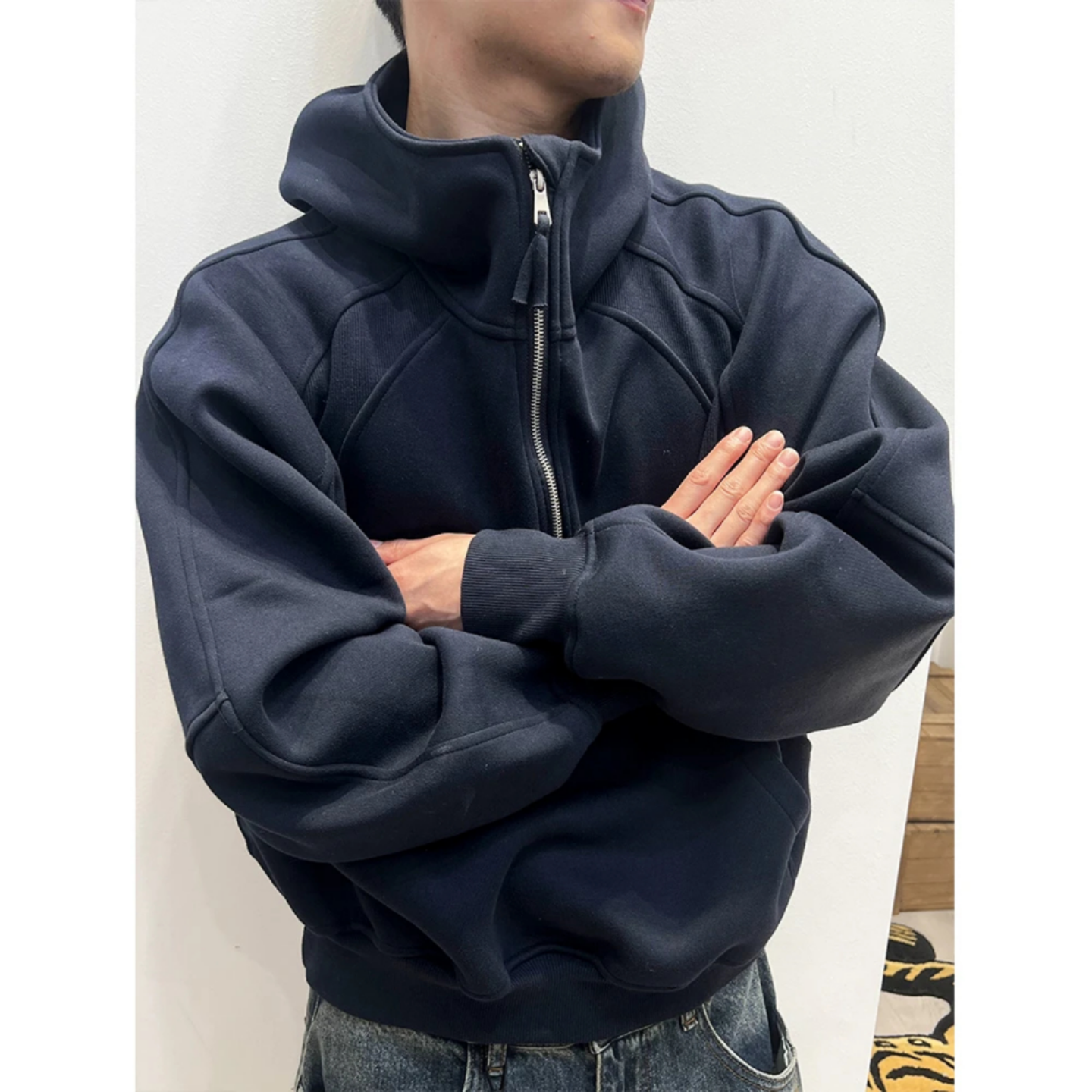 秋季新款男士美式卫衣