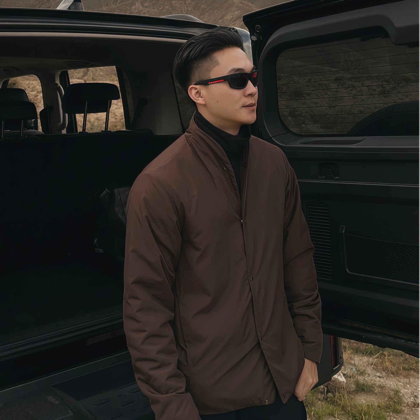 【轻奢老钱风】冬季爆款男士保暖舒适立领棉衣高级感休闲棉服外套