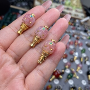 粉糯阿呆三通尺寸10mm+单颗随机发货