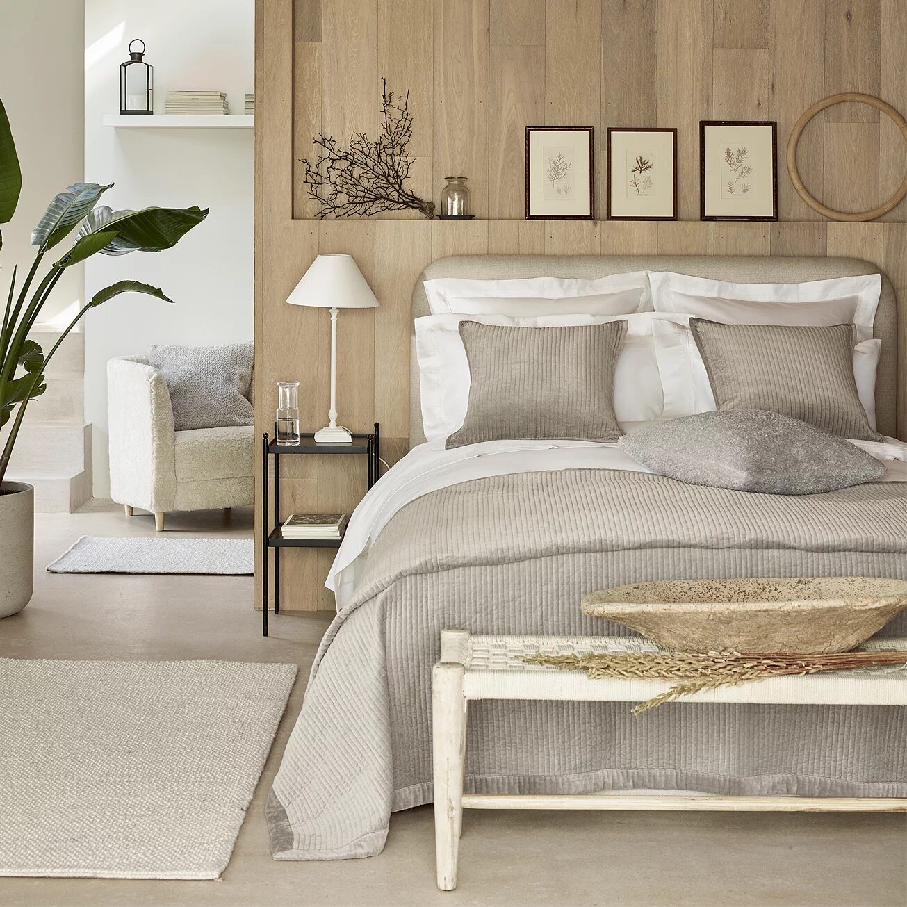 the white company英国代购高端埃及棉纯棉床品四件套纯白800tc