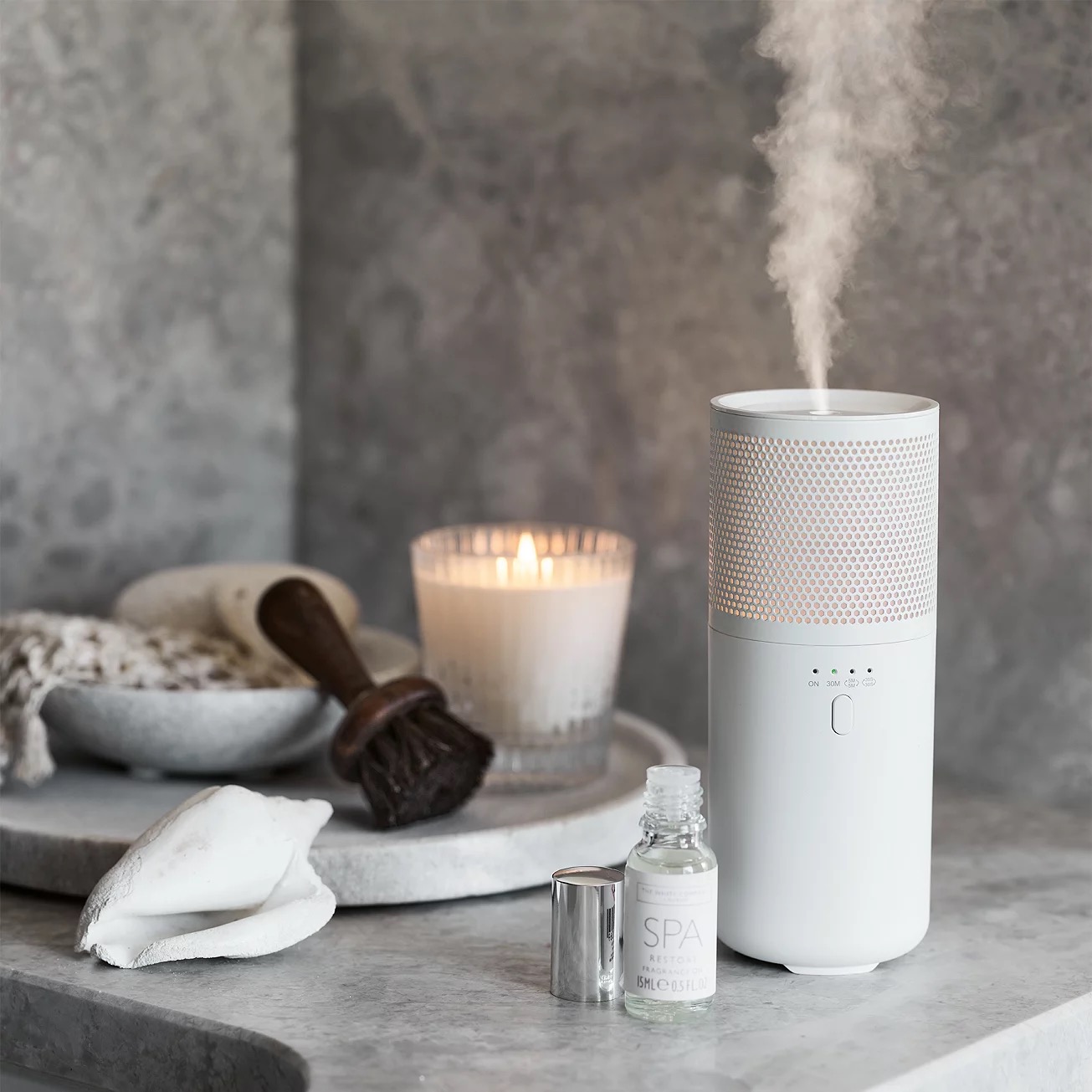 the white company英国代购加湿蒸汽香薰机mini充电便携除味扩香