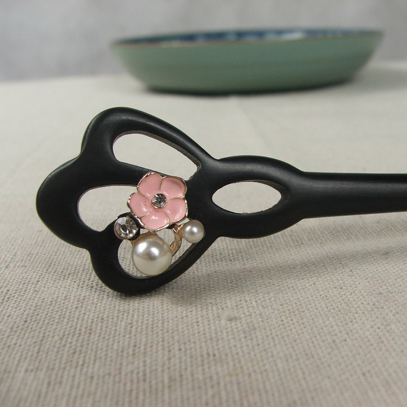 Accessoire cheveux en Rosewood pear - Ref 1201891 Image 4