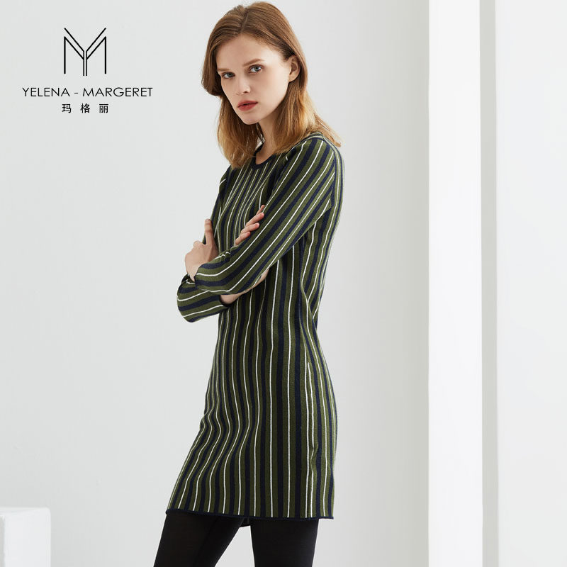 玛格丽 yelena margeret 女装秋季新款毛针织女士