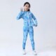 裤 长裤 子健身 拉链外套运动跑步长袖 秋冬加绒女孩儿童瑜伽服套装