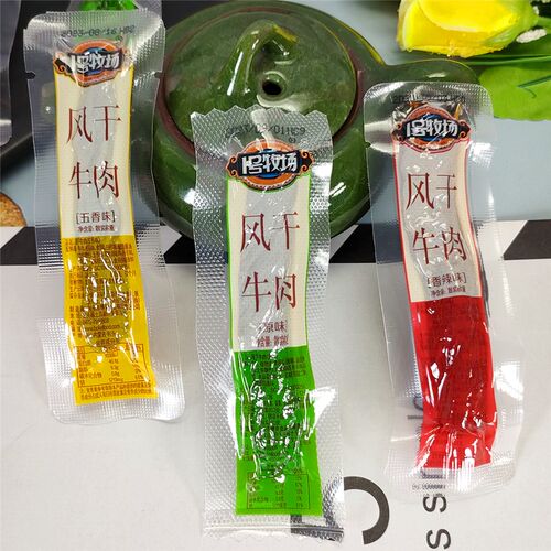 1号牧场风干牛肉干内蒙特产