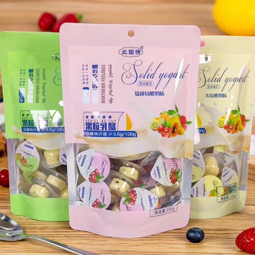 北国情益生元果冻奶酪含膳食纤维