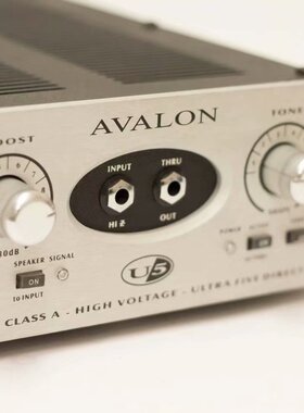 富达音频-爱威龙Avalon U5 专业人声录音乐器高音质电子管话放
