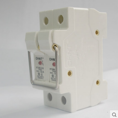 正泰电器 熔断器 保险丝座 RT28-32X 2P 带灯 不含熔芯
