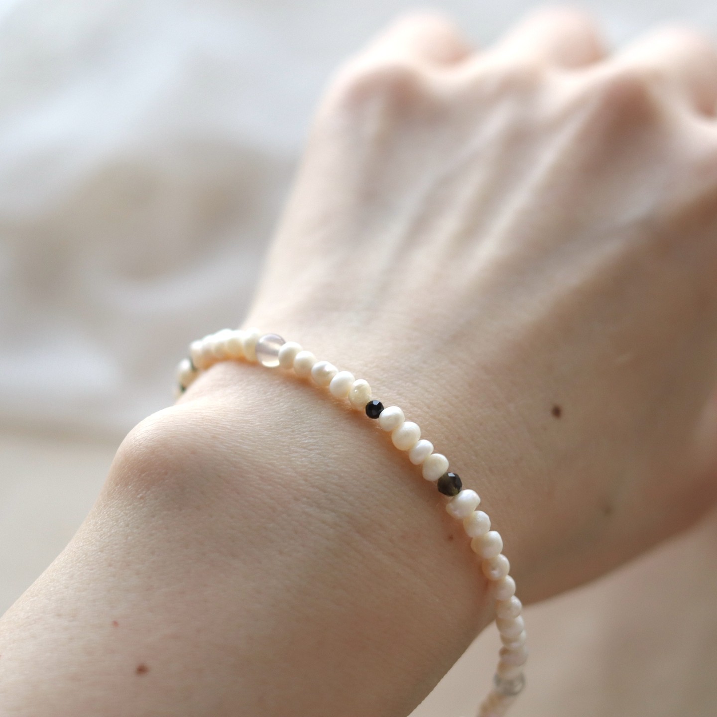 #孤品# 时光旧忆 - 复古哑光珍珠手链女小众原创设计清冷赫本,饰品/流行首饰/时尚饰品新,手链,淘宝优惠券,粉丝福利购,淘宝优惠卷