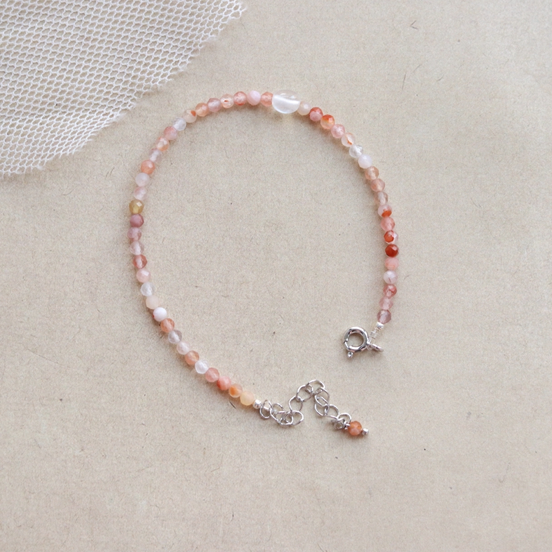 锦鲤穿波影-南红手链吉祥如意