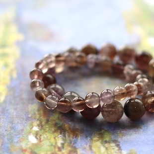 极光23水晶手串 细节更出众 在期待中靠岸 情侣 一物一图