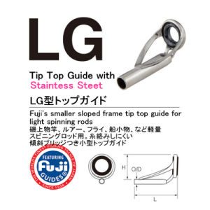 日本进口DIY用FUJI导眼LGAT型直柄竿自制改造用顶环微导环矶竿4号