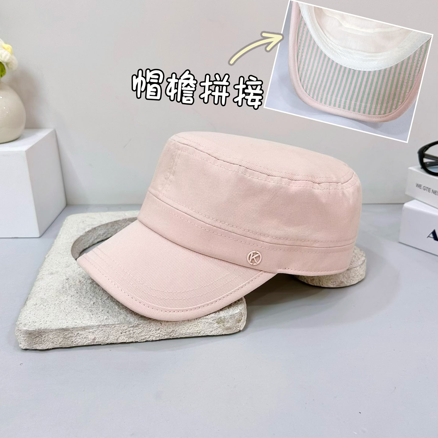 春夏纯棉显脸小高品质马术帽