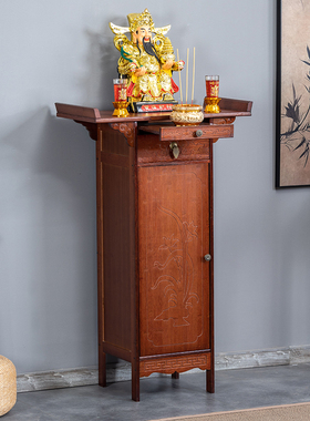 供桌供台香案家用简约小型神台经济型佛龛贡桌柜供佛桌新中式佛台