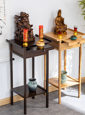 佛龛供桌佛台家用现代简约小神桌佛桌供台新中式神台客厅实木香案