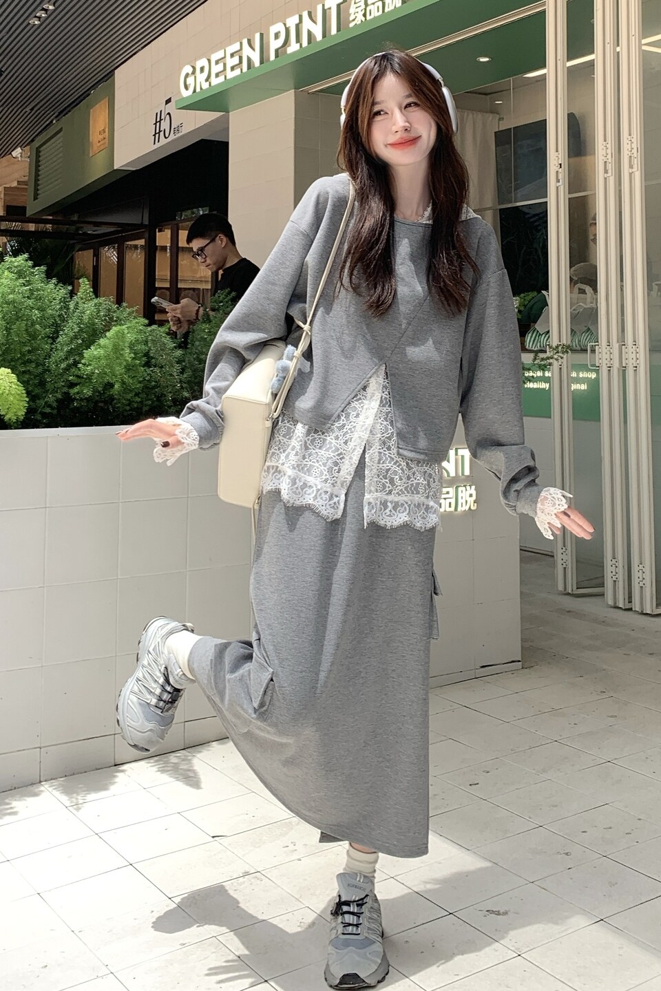 大货新款针织卫衣三件套2D073-66117-P175-K258,女装套装/套裙,2D073