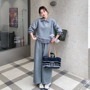新款 大货 卫衣套装2D073-3002-P165-K268图片