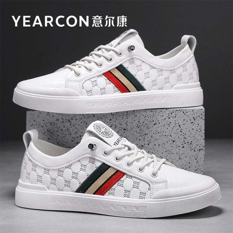 意尔康小白鞋子男鞋秋冬季2026新款潮百搭爆款高级感男士休闲板鞋