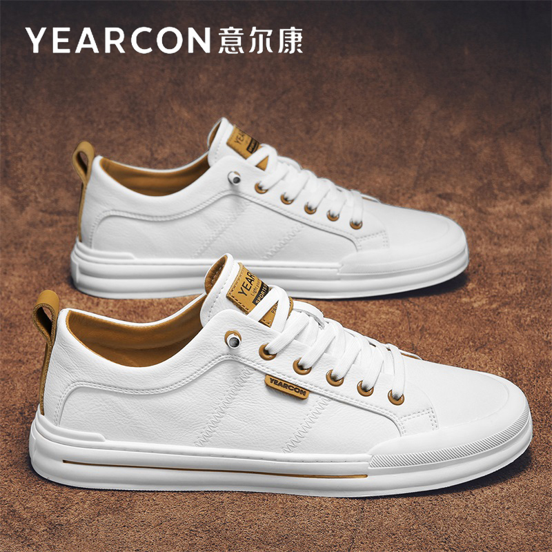 意尔康官方旗舰店小白鞋百搭高端