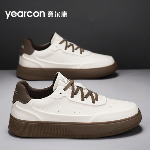 意尔康男鞋旗舰店百搭休闲板鞋