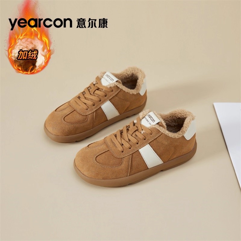 意尔康官方旗舰店板鞋德训女鞋