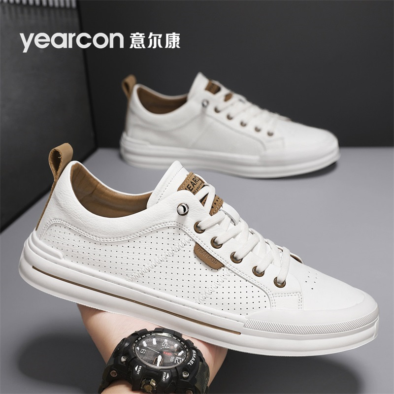意尔康官方旗舰店男士休闲小白鞋