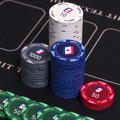 德州扑克陶瓷筹码套装专业高端poker币全套有无面值40mm德扑
