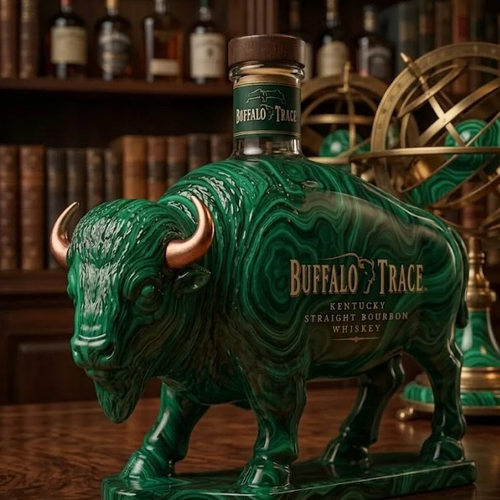 跨境新品A Bold Statement in Every Sip Bison Spirit Whiskey