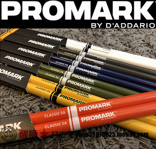 美产promark 5A 彩色鼓棒 鼓槌 防滑 火纹 2019新品