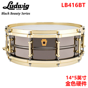 LB417BT 黑美人系列LB416BT 黄铜镀镍金色硬件小军鼓 LUDWIG 美产