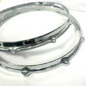 外单压铸圈 DAAP 高性价比 2mm厚 上下一套14寸10钉 军鼓压圈