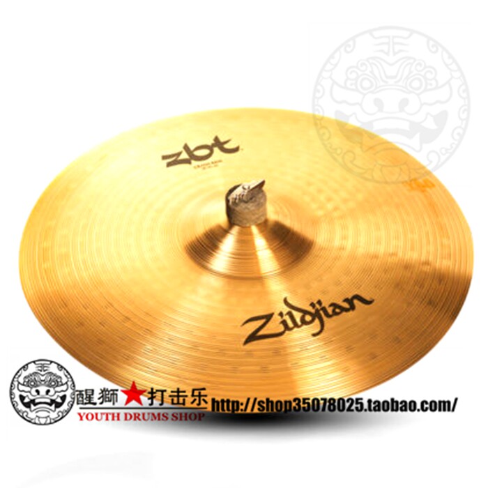 美产zildjian 知音 zbt强音镲18寸crash 18c吊镲碎音镲 镲片