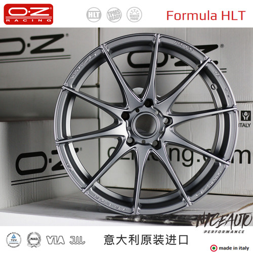 深圳NICEAUTO意大利OZ FORMULA HLT旋压轻量化17/18/19寸改装轮毂