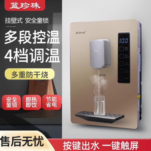 蓝珍珠家用壁挂式速热管线机