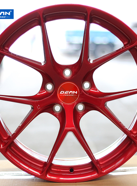 DEAN锻造002 透明红适用于宝马 本田 特斯拉Model S 奔驰等车型
