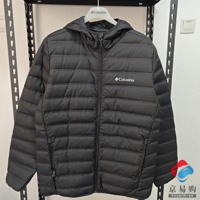 【现货】Columbia哥伦比亚户外男防风保暖连帽650蓬羽绒服WE7225