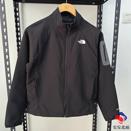 26春夏TheNorthFace北面马年新款软壳衣女防泼水棋盘格外套|8DFD
