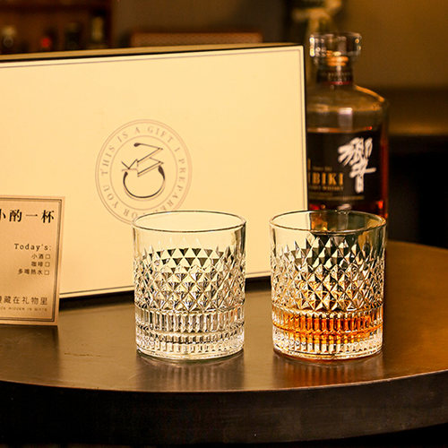 高级感威士忌酒杯洋酒杯轻奢高档
