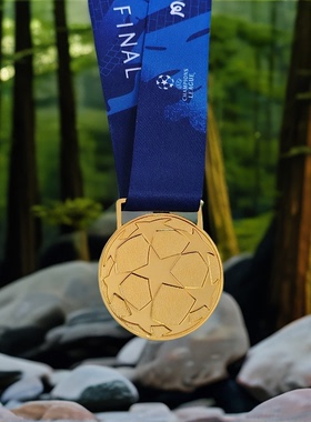 2000-25皇马曼城萨巴黎曼联利物浦国米拜仁ac米兰足球迷欧冠奖牌