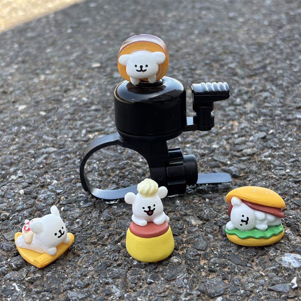 可爱毛线小狗自行车车铃铛超响亮单车装饰儿童山地滑板车通用