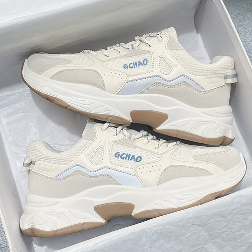 2023夏季老爹运动鞋韩版潮流透气